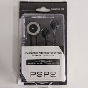 New Psp headset with remote control for PSP 2000